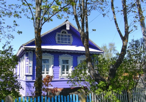 Visit to a Russian dacha 